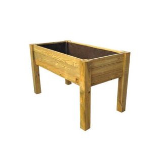 Jardineras de madera de pino a medida