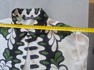 Elegante camisa estampada