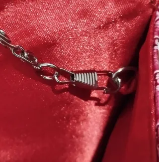 Bolso de mano clutch fucsia