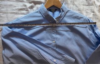 Camisa Massimo Dutti Rayas Azul