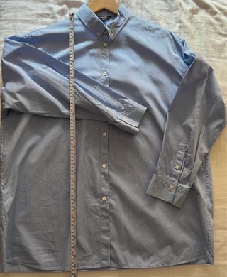 Camisa Massimo Dutti Rayas Azul