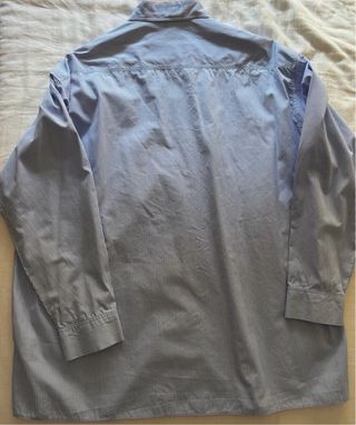 Camisa Massimo Dutti Rayas Azul