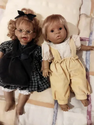 Muñecos antiguos y en perfecto estado