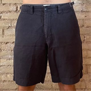 Pantalón corto Massimo Dutti negro