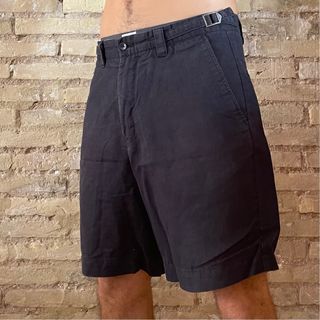 Pantalón corto Massimo Dutti negro