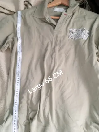 Polo Thomas Burberry Beige Talla L Coleccionista