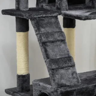 Árbol para Gatos con Nidos y Escalera