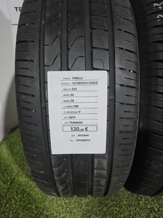 235 55 18 100V PIRELLI SCORPION VERDE