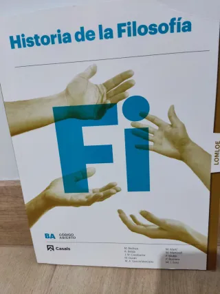 Historia de la filosofía 2 de bachillerato