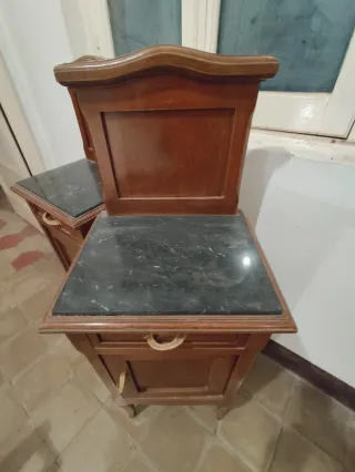 Letto matrimoniale, Comò,  2 Comodini anni '50