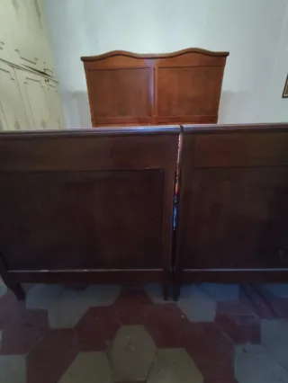 Letto matrimoniale, Comò,  2 Comodini anni '50