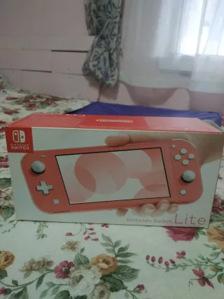 Nintendo Switch Lite Coral (LEER DESCRIPCIÓN)