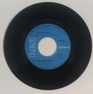 I Protagonisti Un'avventura In Più 7" 1970