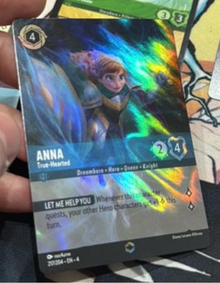 Carta Anna True-Hearted Lorcana