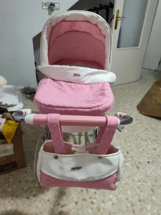 Carrito Muñecas Reborn Blanco
