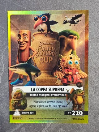 Carta Brainrot PROMO - LA COPPA SUPREMA