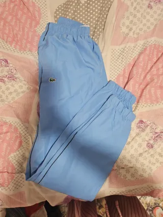 Pantalón chándal Lacoste azul