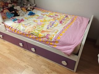 Cama tren infantil como nueva
