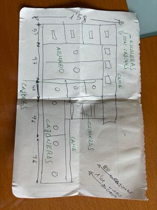 Cama tren infantil como nueva