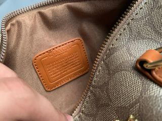 Bolso Coach Rowan Beige y Marrón