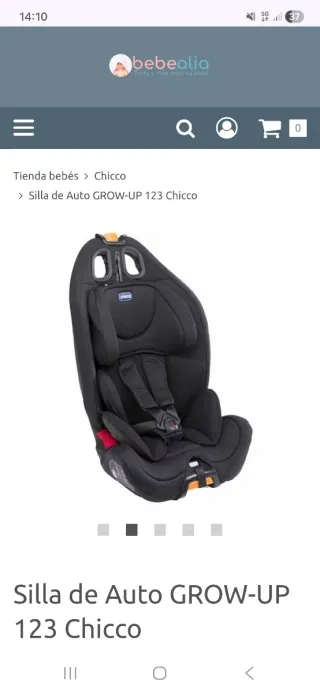 Silla Coche Chicco Grupo 123