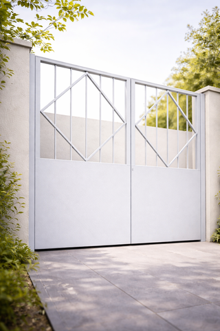Puertas abatibles metálicas a medida