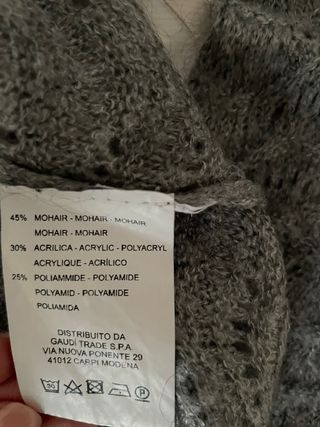 Cardigan lungo Gaudì grigio