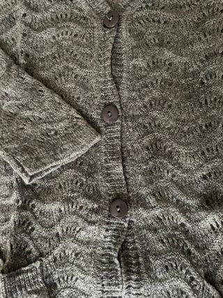 Cardigan lungo Gaudì grigio