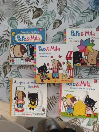 Pack de libros Pepe & Mila