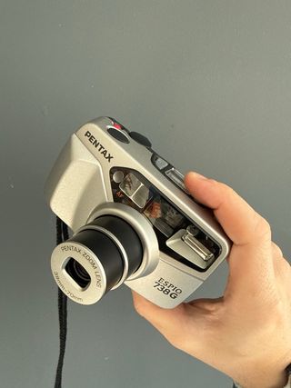 Pentax Espio 738 G Zoom Cámara 135mm
