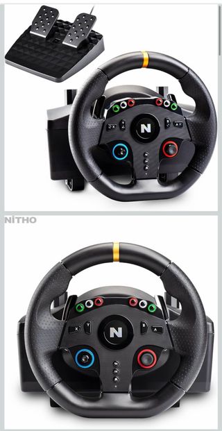 Volante PS4 PS5 XBOX NITHO Drive Pro ONE V24 NUEVO