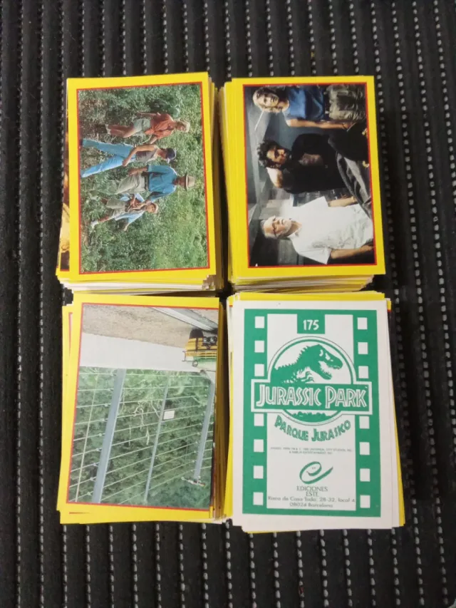 800 Cromos Jurassic Park ref 172