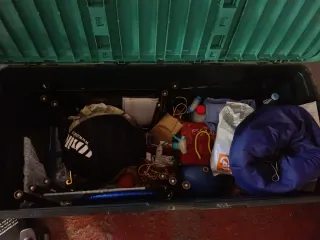 Arcón Baúl Exterior Plástico Verde