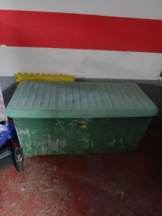 Arcón Baúl Exterior Plástico Verde