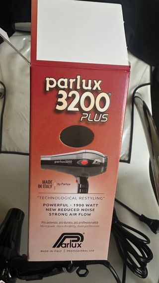Secador Parlux 3200 Profesional Negro con garantía