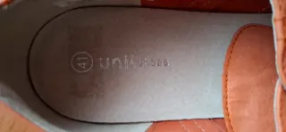 Zapatos Oxford Naranja Mujer