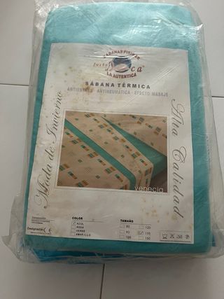 Juego Sábanas Térmicas 3 Piezas Cama 135