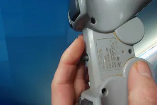 2 Mandos PlayStation grises para piezas