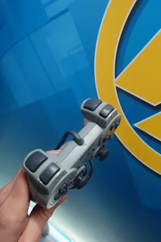 2 Mandos PlayStation grises para piezas