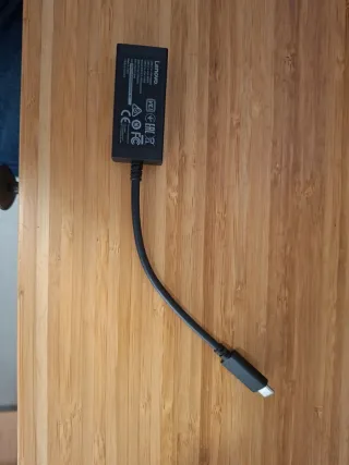 Lenovo USB-C a VGA Cable Adaptador