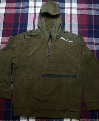 Casaco Polar Puma Tamanho M Verde Oliva