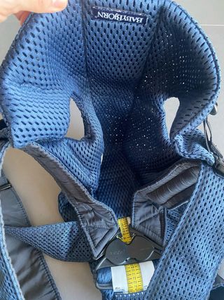Mochila Porta Bebé BabyBjörn Mini Azul