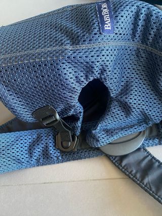 Mochila Porta Bebé BabyBjörn Mini Azul