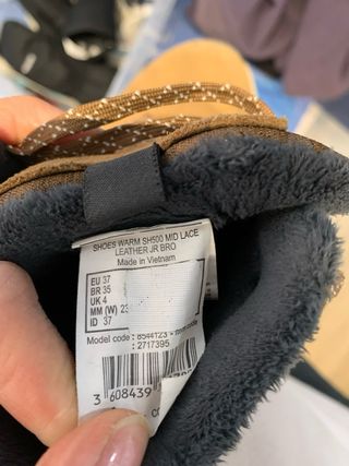 Botas Nieve Impermeables Niñ@ Talla 37