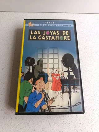 Lote 5 Películas VHS Tintín