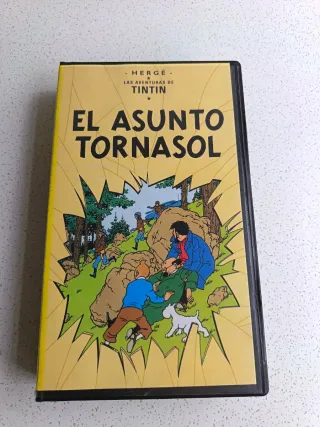 Lote 5 Películas VHS Tintín