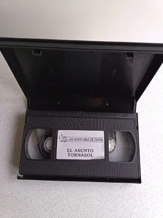 Lote 5 Películas VHS Tintín
