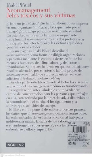 Neomanagement: Jefes tóxicos y sus víctimas