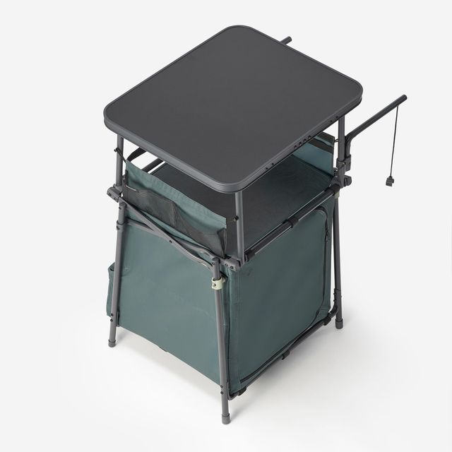Mueble de cocina de camping S, plegable y compacto