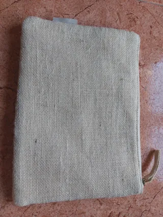 Bolso de mano Vidal & Vidal beige ganchillo